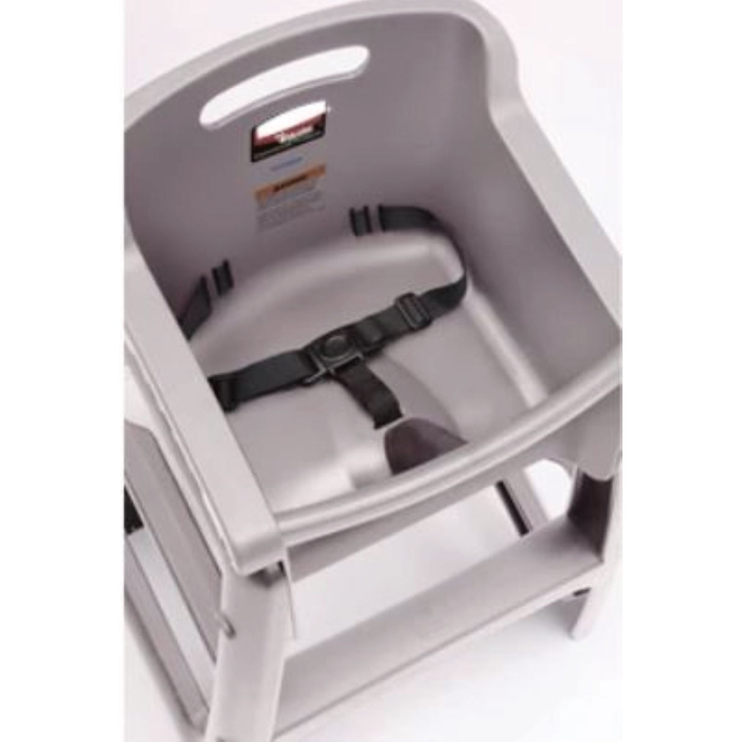 Rubbermaid® Commercial Safety Strap Kit with Hardware for Baby-Changing Station, 3 x 7, Black (SGSFG7818L20000)