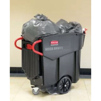 Rubbermaid® Commercial 12-Inch Wheel Kit with Hardware, Black (SGSFG9W71L2BLA)