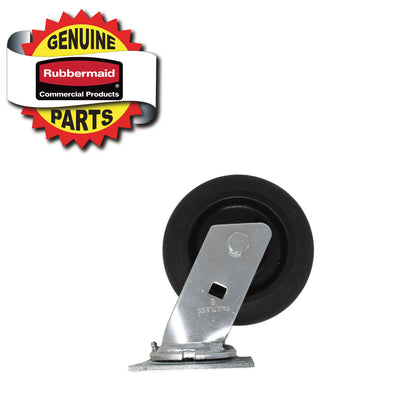 Rubbermaid® Commercial 6-Inch Swivel Caster, Black (SGSFG7931L20000)