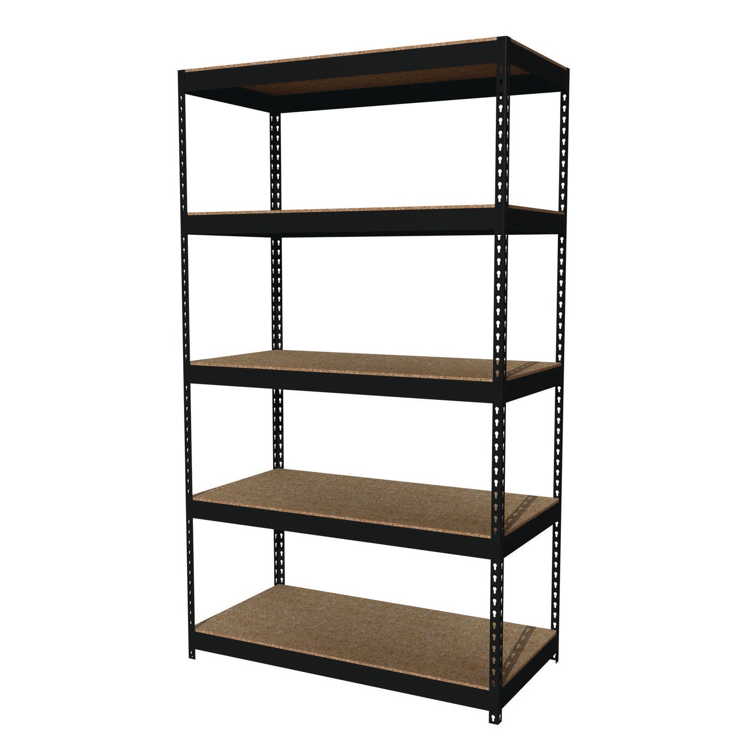 alera-steel-shelving-unit-with-particleboard-shelves-five-shelf-48w-x-24d-x-84h-steel-black-alesu842448p_2