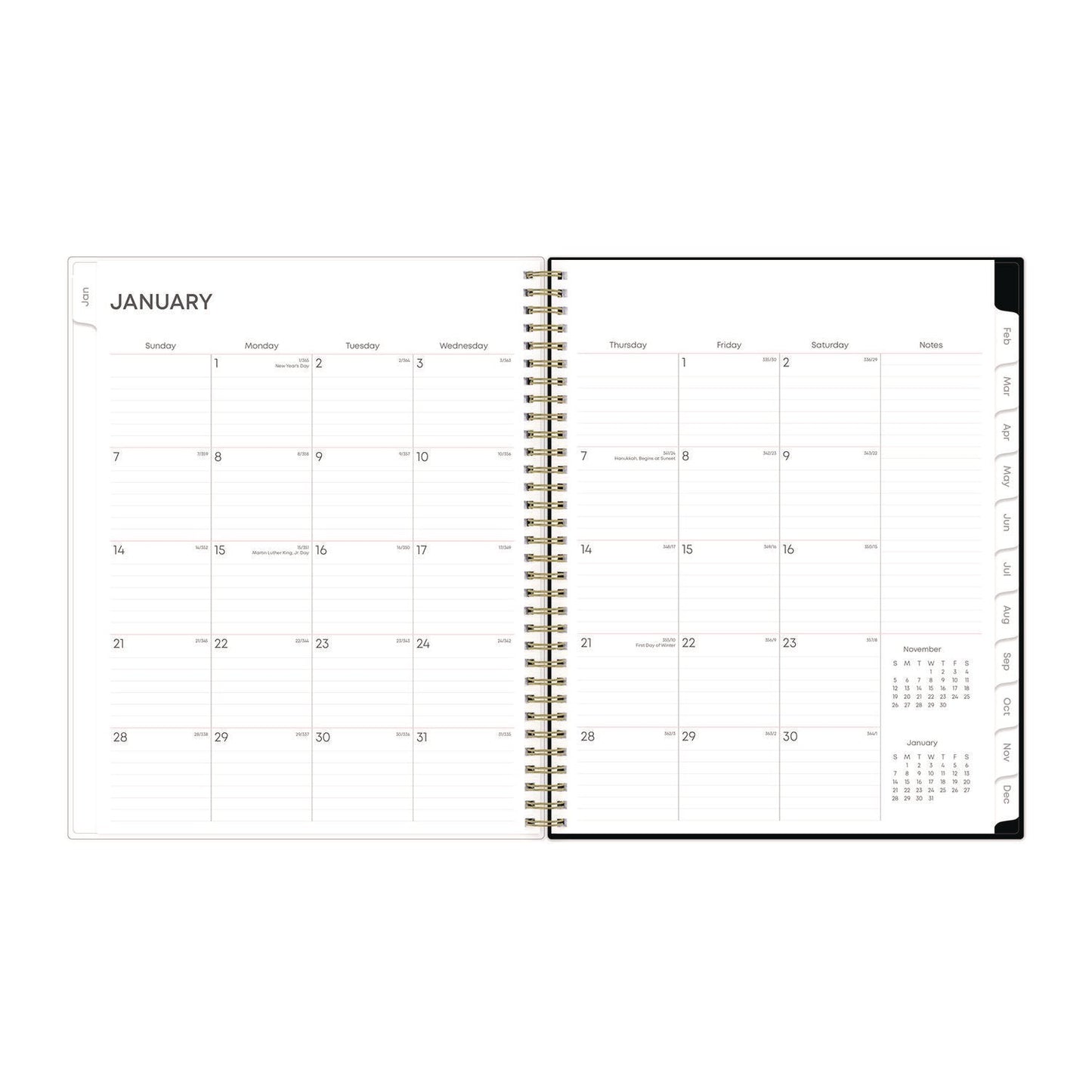 blue-sky-nevaeh-weekly-monthly-planner-floral-artwork-11-x-8-5-black-multicolor-cover-12-month-jan-to-dec-2025-bls143945_3