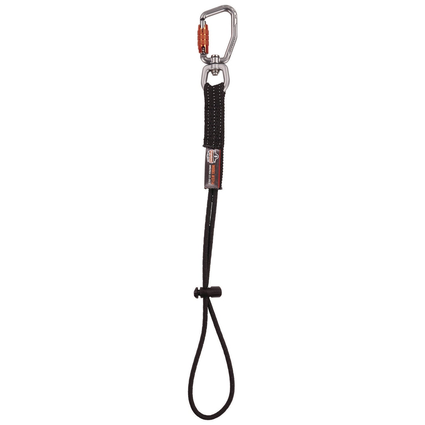 ergodyne-r-squids-3714-elastic-tool-tail-lanyard-w-carabiner-and-cinch-loop-10-lb-max-working-capacity-15-long-black-3-pack-ego19766_2