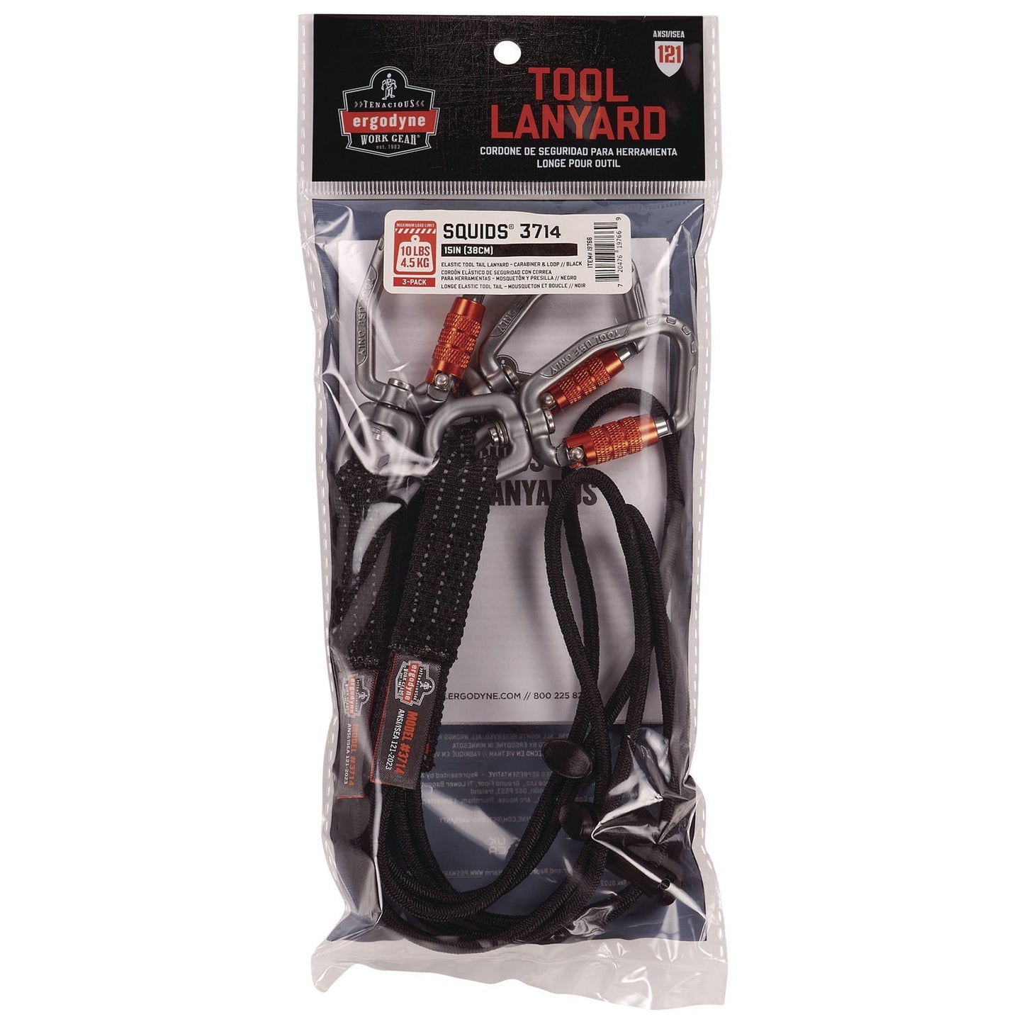 ergodyne-r-squids-3714-elastic-tool-tail-lanyard-w-carabiner-and-cinch-loop-10-lb-max-working-capacity-15-long-black-3-pack-ego19766_4