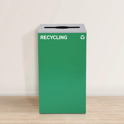 alpine-industries-29-gallon-trash-recycling-cans-steel-green-recycling-can-with-mixed-lid-black-trash-can-with-square-lid-alh4450blkkit12_4