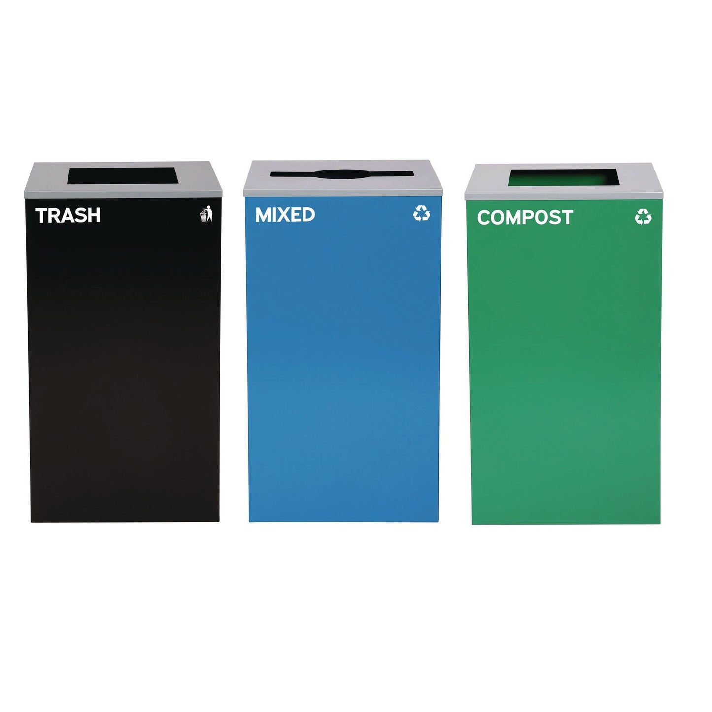 alpine-industries-29-gallon-trash-recycling-cans-steel-blue-mixed-recycling-can-w-mixed-lid-green-compost-and-black-trash-cans-w-square-lids-alh4450blkkit19_1
