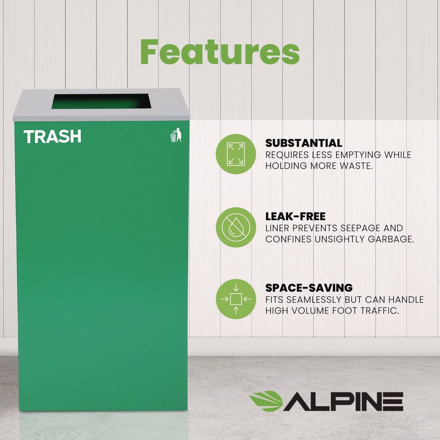 alpine-industries-29-gallon-trash-recycling-cans-steel-green-trash-can-with-square-lid-alh4450kitgrnst_6