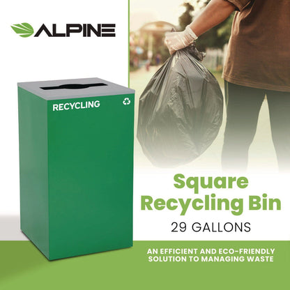 alpine-industries-29-gallon-trash-recycling-cans-steel-green-recycling-can-with-mixed-lid-alh4450kitgrnmr_6