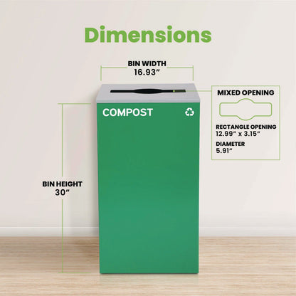 alpine-industries-29-gallon-trash-recycling-cans-steel-green-compost-can-with-mixed-lid-alh4450kitgrnmc_10