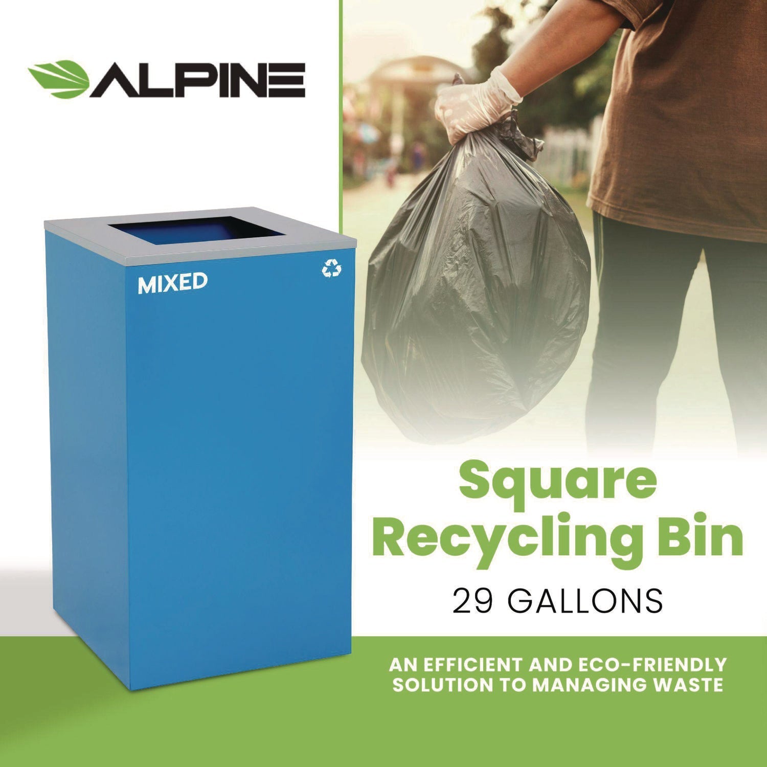 alpine-industries-29-gallon-trash-recycling-cans-steel-blue-mixed-recycling-can-with-square-lid-alh4450kitblusm_10