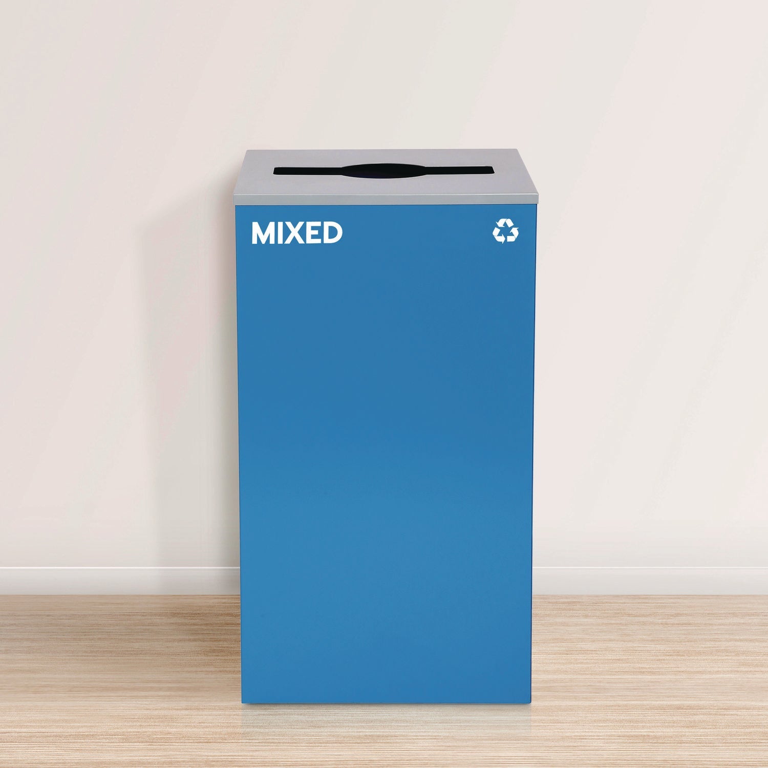 alpine-industries-29-gallon-trash-recycling-cans-steel-blue-mixed-recycling-can-with-mixed-lid-alh4450kitblumm_2