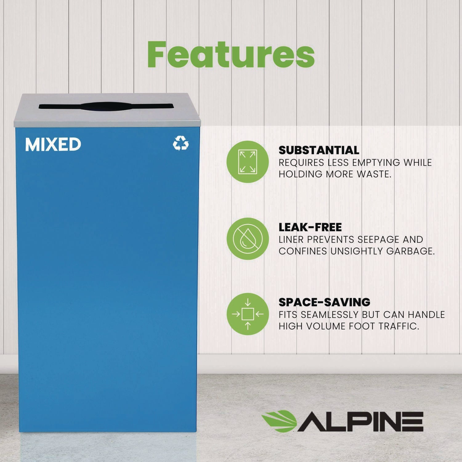 alpine-industries-29-gallon-trash-recycling-cans-steel-blue-mixed-recycling-can-with-mixed-lid-alh4450kitblumm_7