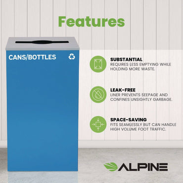 alpine-industries-29-gallon-trash-recycling-cans-steel-blue-cans-bottles-recycling-can-with-mixed-lid-alh4450kitblumc_2
