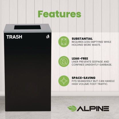 alpine-industries-29-gallon-trash-recycling-cans-steel-black-trash-can-with-square-lid-alh4450kitblkst_6