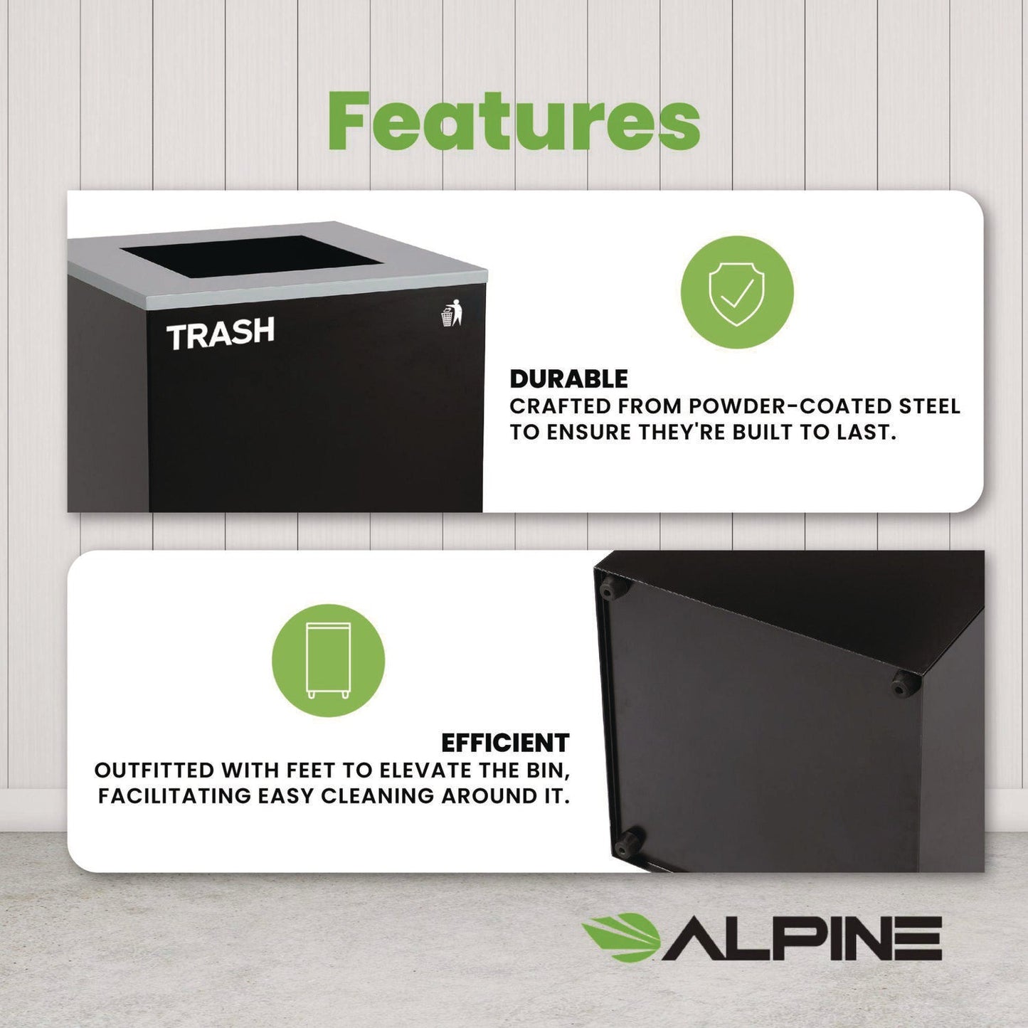 alpine-industries-29-gallon-trash-recycling-cans-steel-black-trash-can-with-square-lid-alh4450kitblkst_7