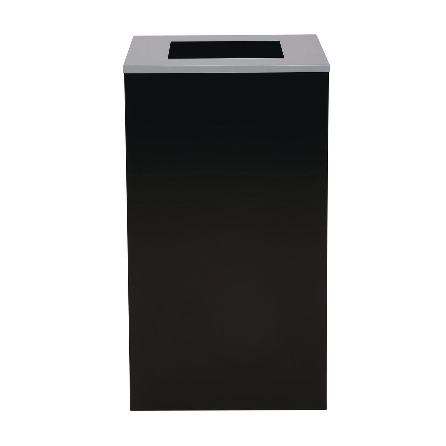 alpine-industries-29-gallon-trash-recycling-cans-steel-black-can-with-square-lid-alh4450kitblks_1