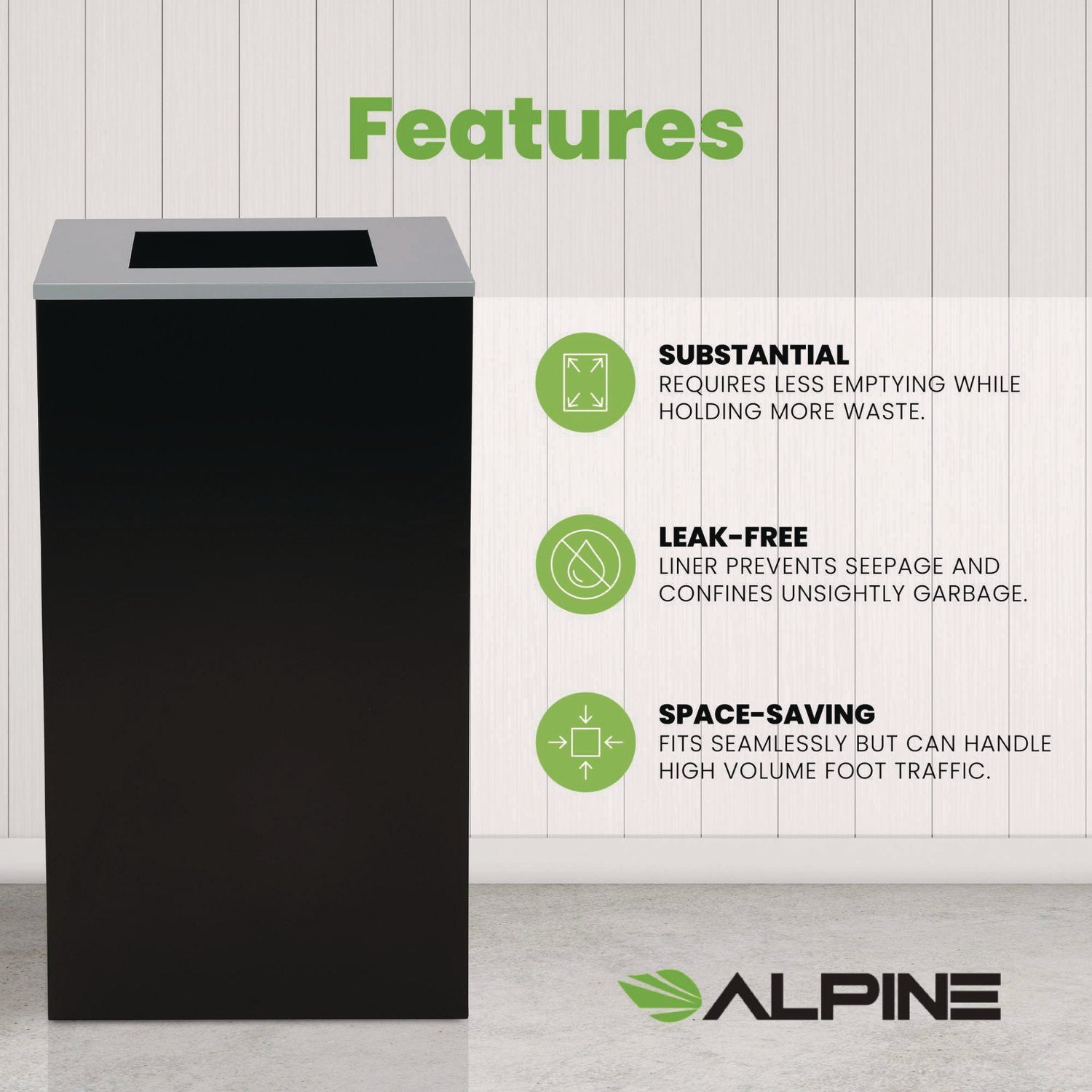 alpine-industries-29-gallon-trash-recycling-cans-steel-black-can-with-square-lid-alh4450kitblks_7