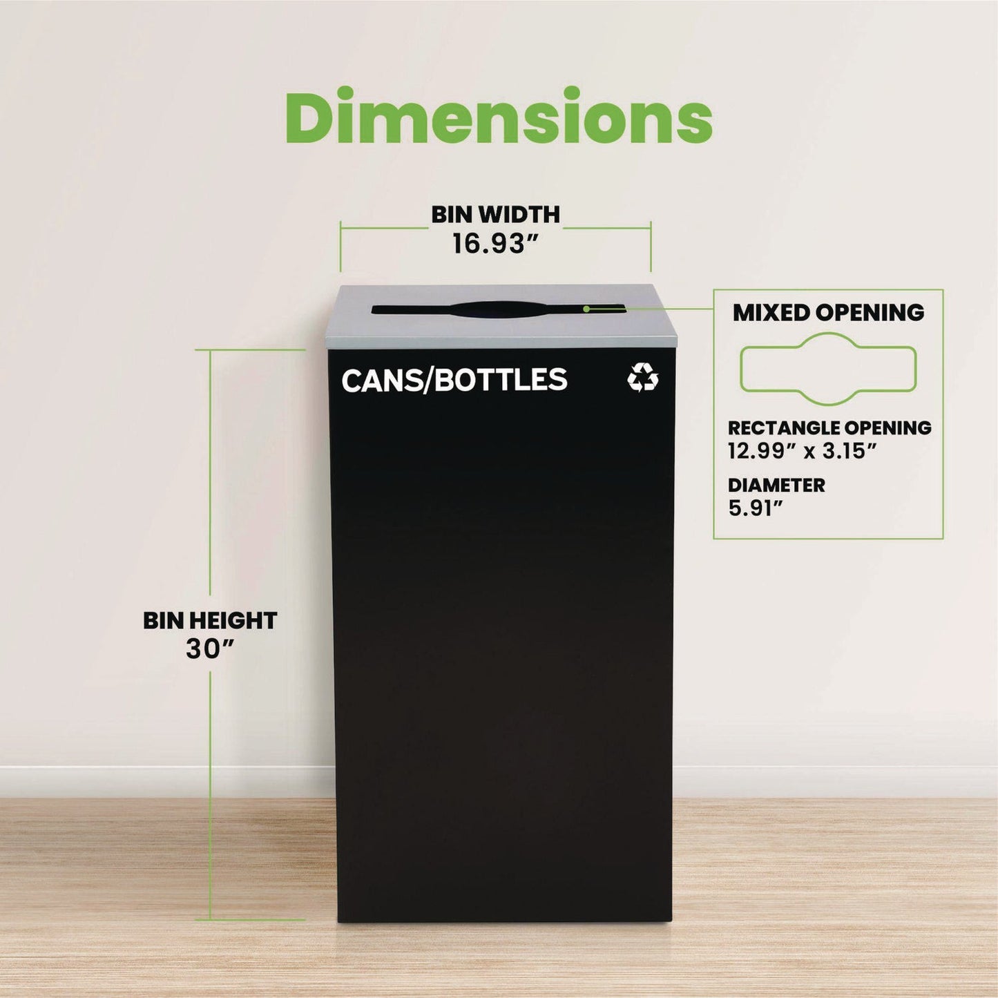 alpine-industries-29-gallon-trash-recycling-cans-steel-black-cans-bottles-recycling-can-with-mixed-lid-alh4450kitblkmc_2