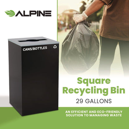alpine-industries-29-gallon-trash-recycling-cans-steel-black-cans-bottles-recycling-can-with-mixed-lid-alh4450kitblkmc_9