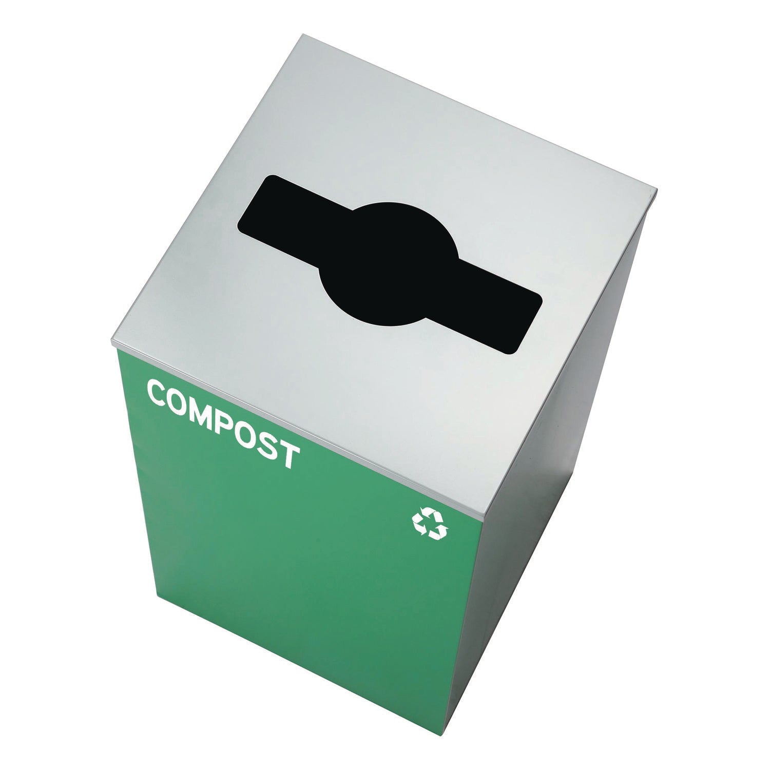 alpine-industries-29-gallon-trash-recycling-cans-steel-blue-recycling-can-and-green-compost-can-w-mixed-lids-black-trash-can-with-square-lid-alh4450blkkit27_8