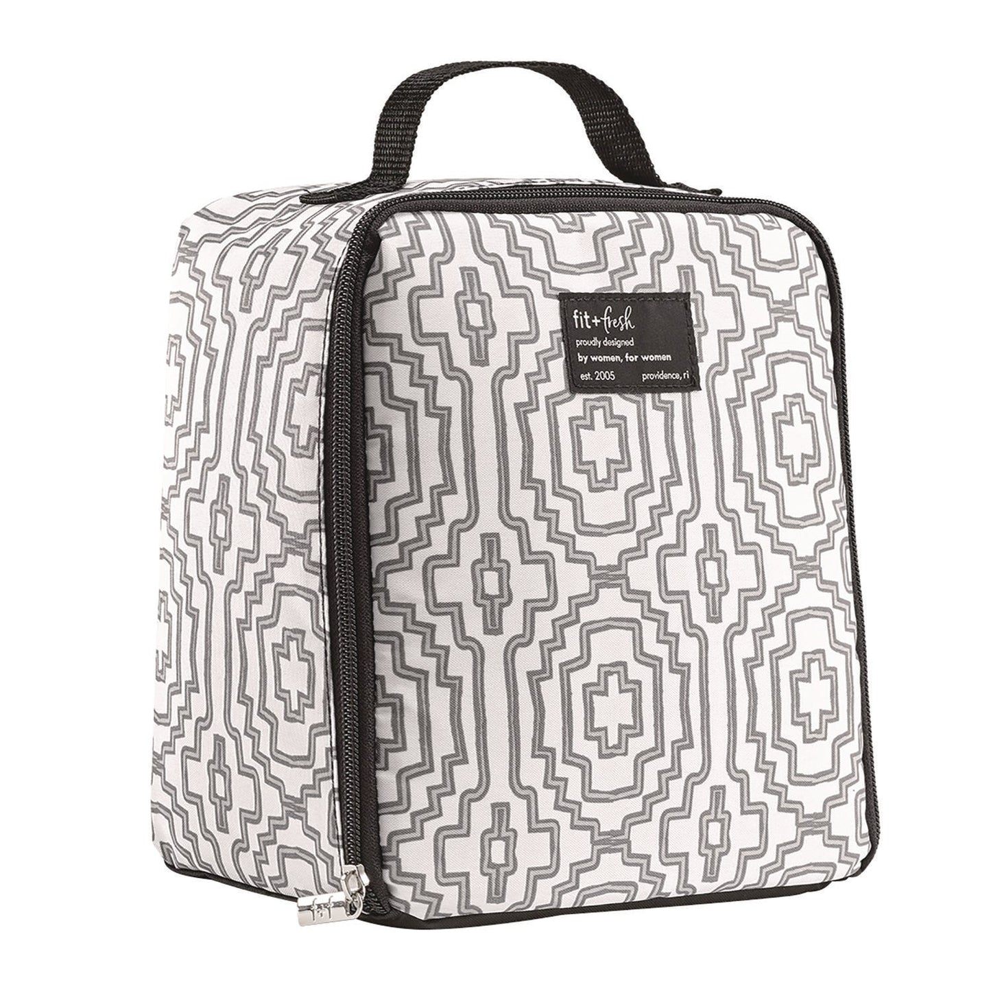fit-fresh-lunch-bag-8-x-6-x-10-black-and-white-geometric-faf7613ff3242_1