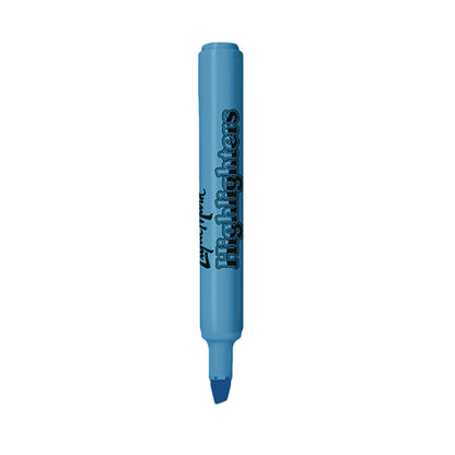liqui-mark-r-tank-fluorescent-highlighter-blue-ink-chisel-tip-blue-barrel-dozen-lqm60823_3