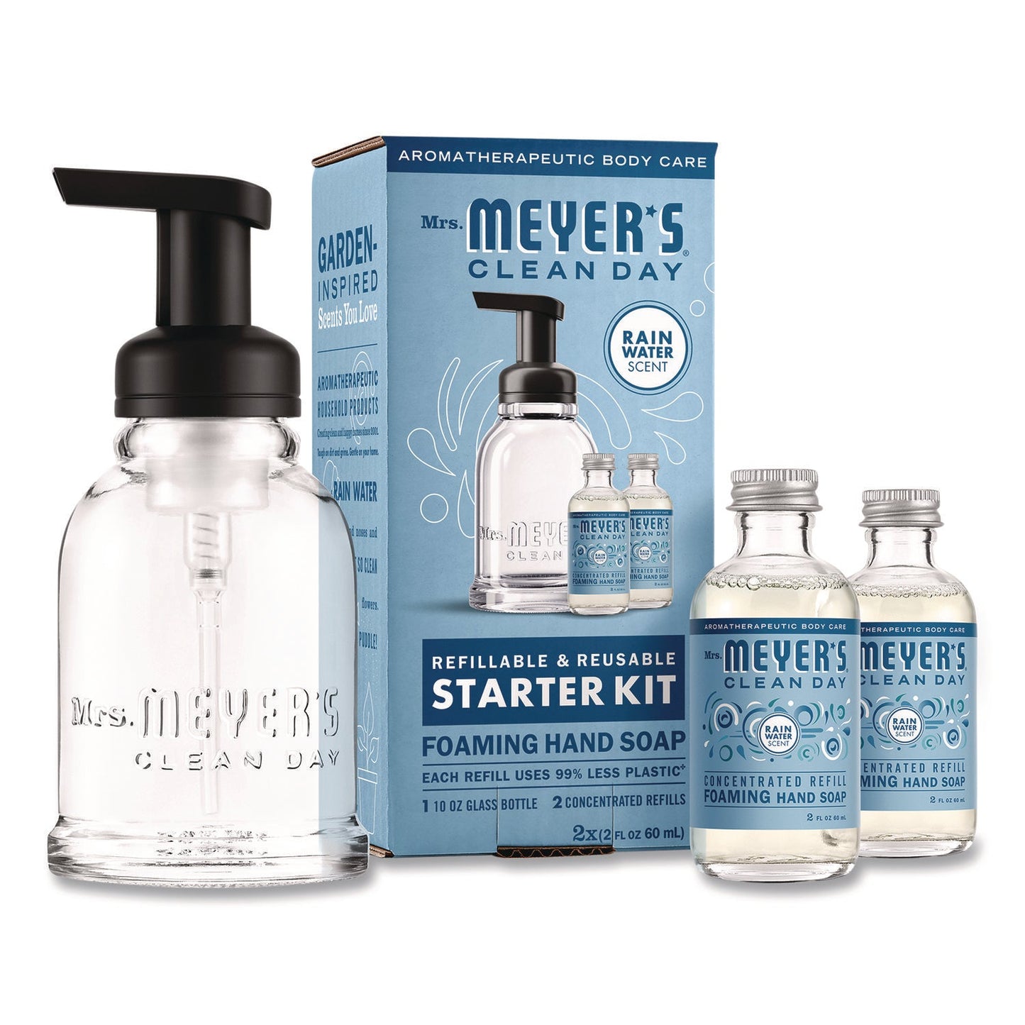 mrs-meyers-r-foaming-hand-soap-concentrate-starter-kit-rain-water-2-2-oz-refill-bottles-10-oz-dispenser-bottle-mth355607_1