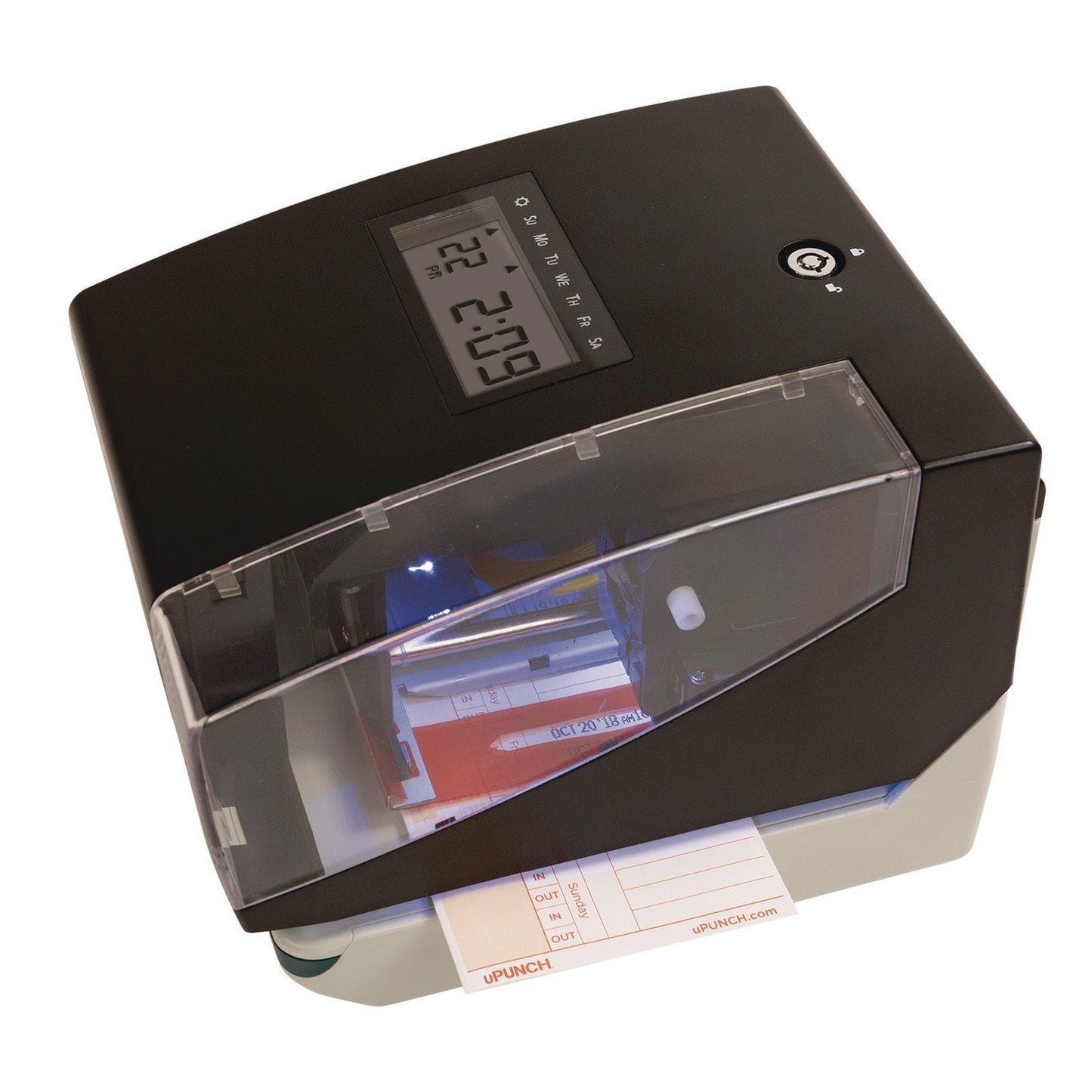 upunch-digital-time-clock-and-date-stamp-bundle-black-ppzpk1100_2
