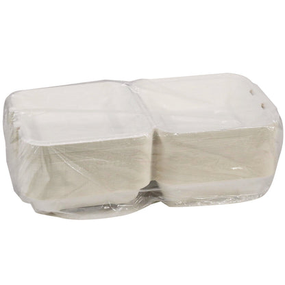 pactiv-evergreen-earthchoice-pfas-free-compostable-hinged-lid-container-9-x-9-x-3-white-sugarcane-150-carton-pctymch0901bb_2