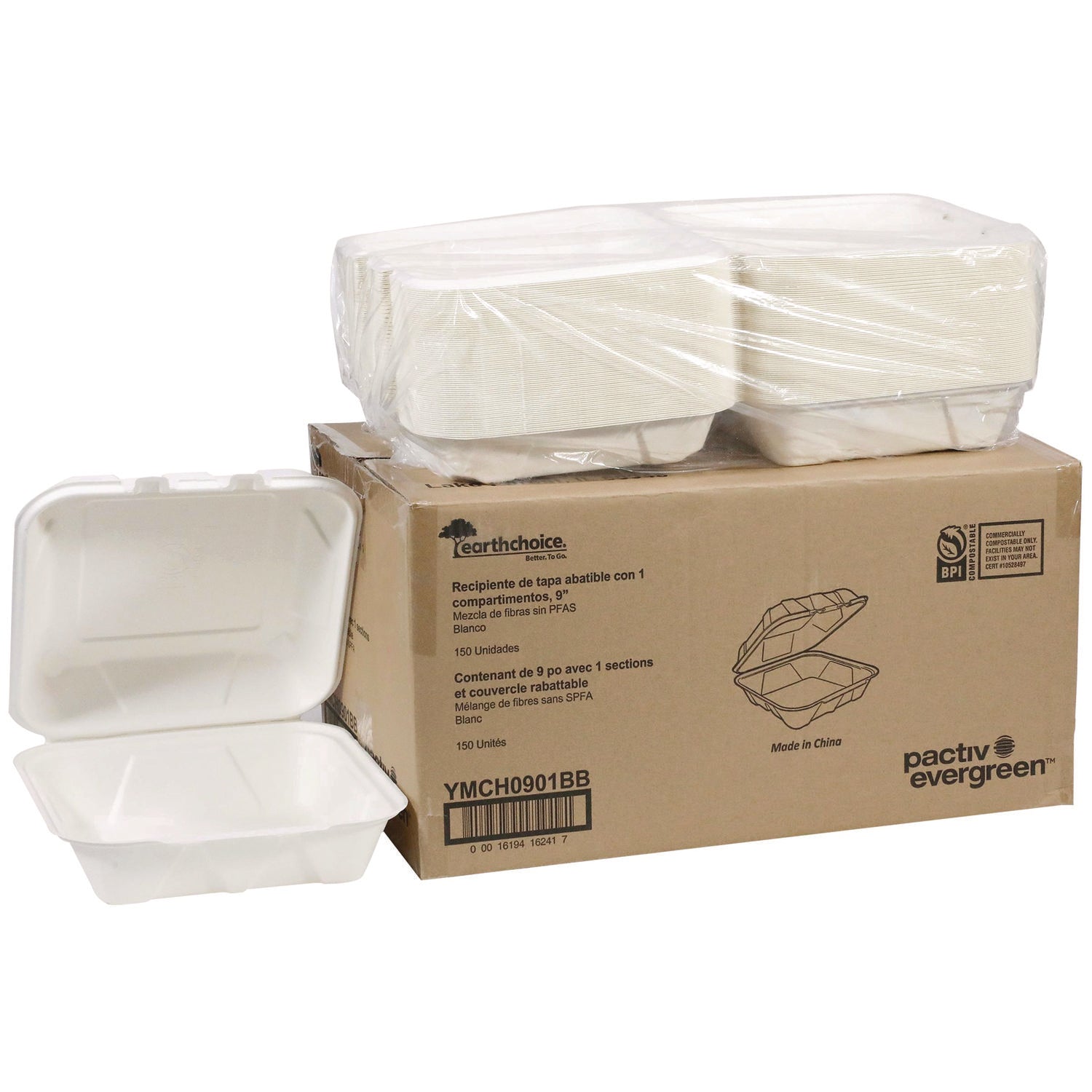 pactiv-evergreen-earthchoice-pfas-free-compostable-hinged-lid-container-9-x-9-x-3-white-sugarcane-150-carton-pctymch0901bb_5