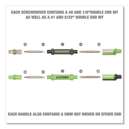 oemtools-r-6-way-pen-style-screw-nut-driver-phillips-slotted-bits-metric-sockets-5-38-long-black-green-green-clear-4-pack-gns22537_5