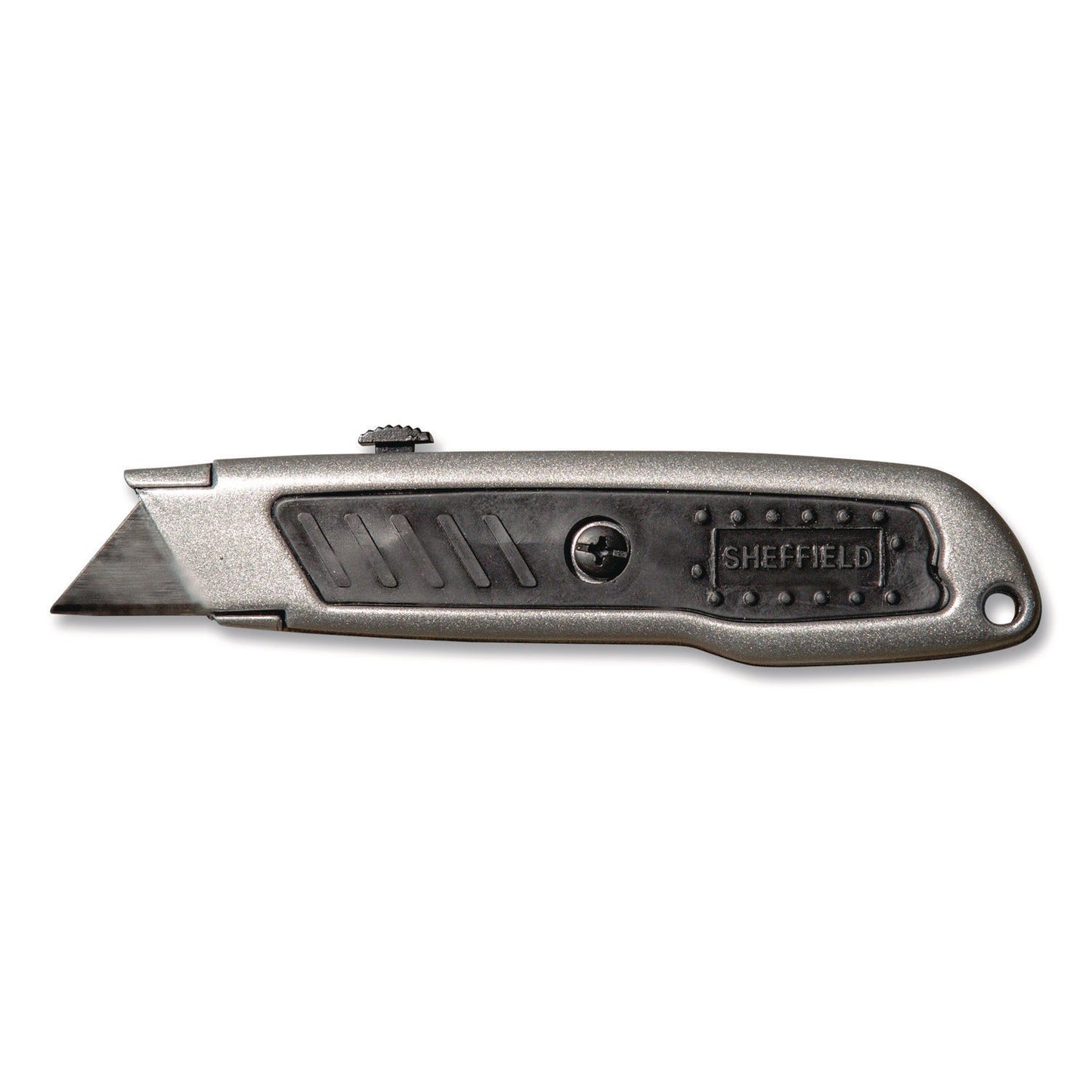 sheffield-retractable-utility-knife-1-25-blade-3-5-plastic-handle-black-gray-gns12243_5