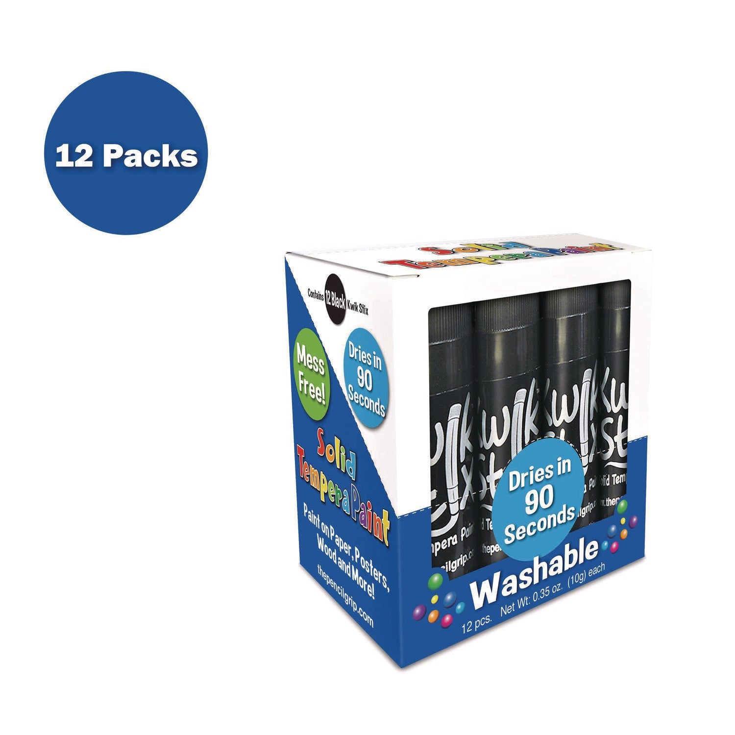 tpg-creations-kwik-stix-single-color-pack-0-7-x-3-5-black-12-pack-12-packs-carton-tpg6001012_4