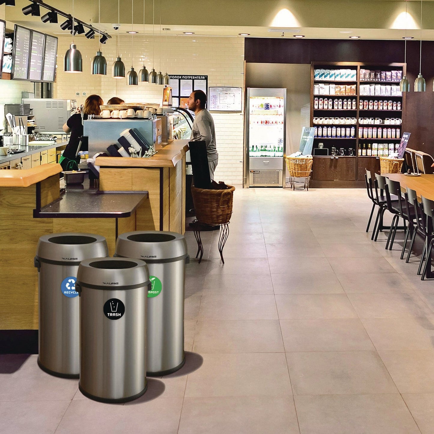 alpine-industries-17-gallon-stainless-steel-open-top-recycling-trash-and-compost-station-alh47065lrtco_2