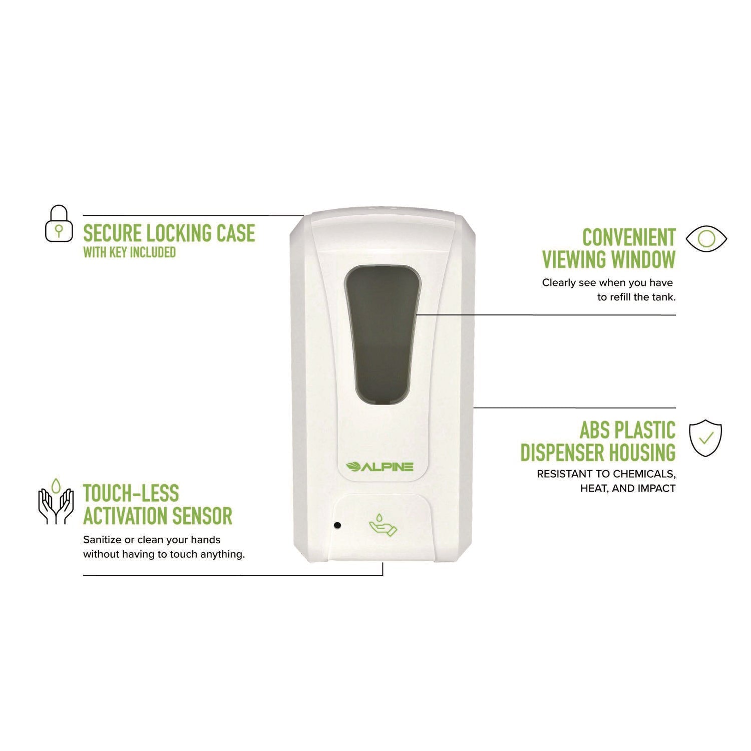 alpine-industries-wall-mount-automatic-foam-hand-sanitizer-and-soap-dispenser-40-oz-4-48-x-6-x-11-1-white-alhalp430f_11