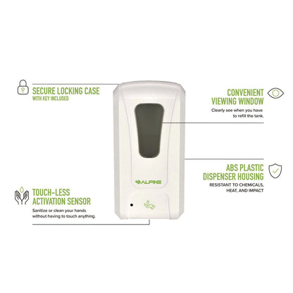alpine-industries-wall-mount-automatic-foam-hand-sanitizer-and-soap-dispenser-40-oz-4-48-x-6-x-11-1-white-alhalp430f_11