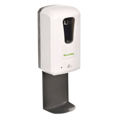 alpine-industries-wall-mount-automatic-foam-hand-sanitizer-soap-dispenser-with-drip-tray-40-oz-4-48-x-6-x-18-1-white-alhalp430ft_3