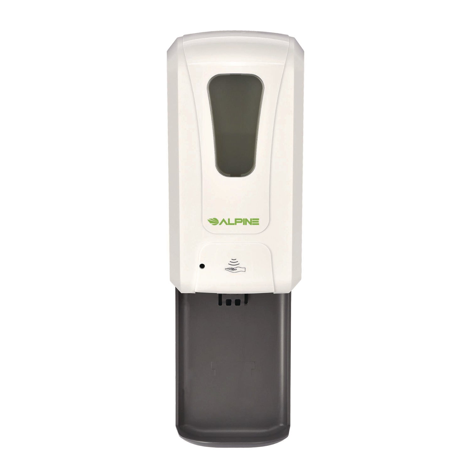 alpine-industries-wall-mount-automatic-gel-hand-sanitizer-soap-dispenser-with-drip-tray-40-oz-4-48-x-6-x-18-1-white-alhalp430lt_1