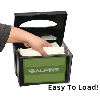 alpine-industries-interfold-table-top-dispenser-napkin-holder-5-9-x-8-x-6-5-black-alhalp4332_7