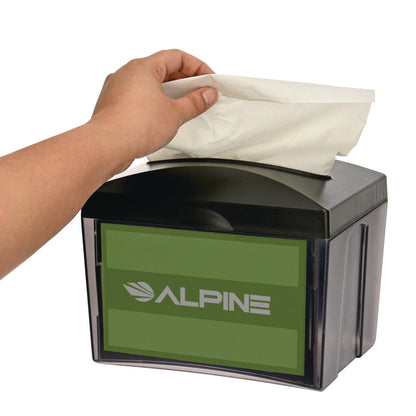 alpine-industries-interfold-table-top-dispenser-napkin-holder-5-9-x-8-x-6-5-black-alhalp4332_8