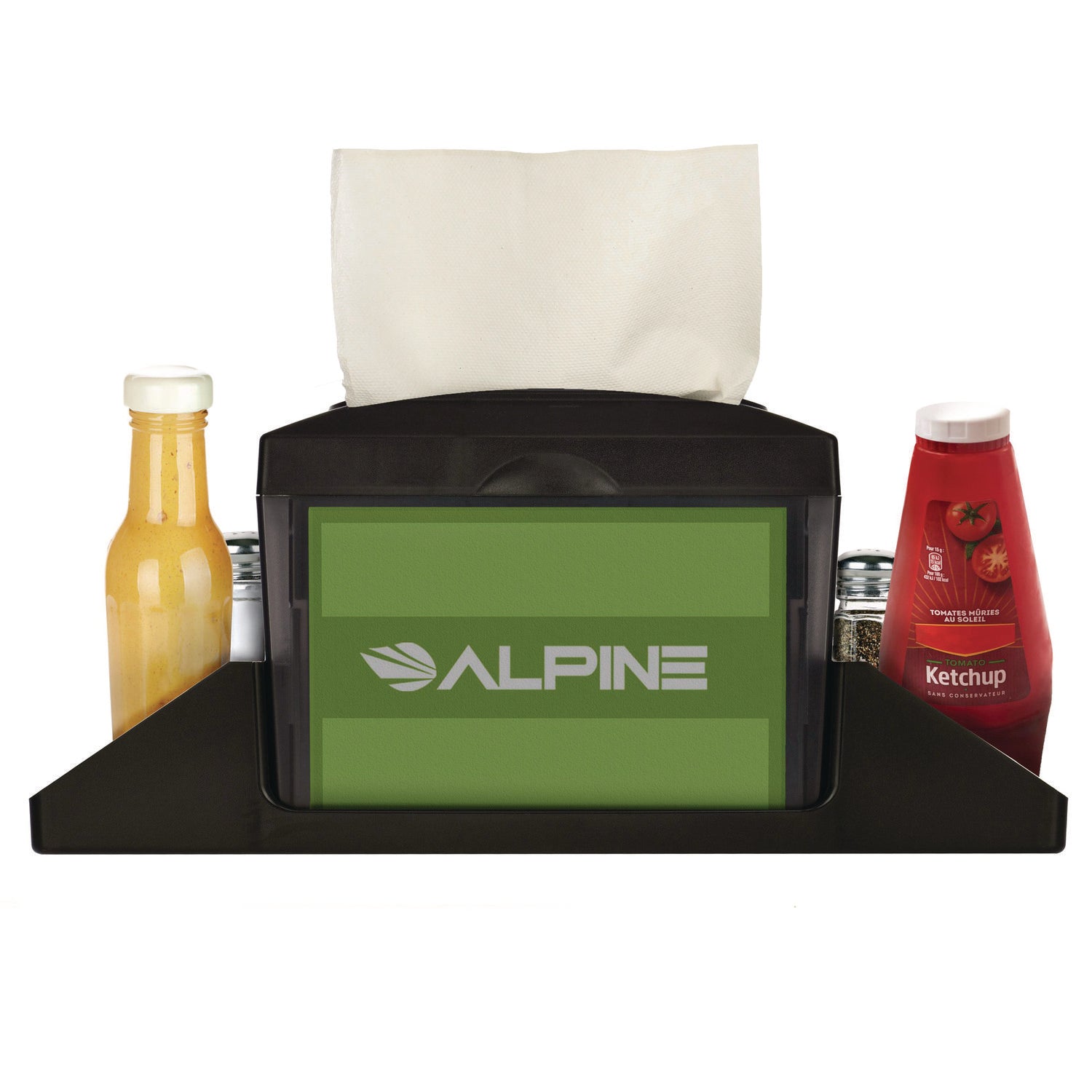 alpine-industries-interfold-table-top-dispenser-napkin-holder-with-caddy-6-x-14-17-x-6-5-black-alhalp4332c_7