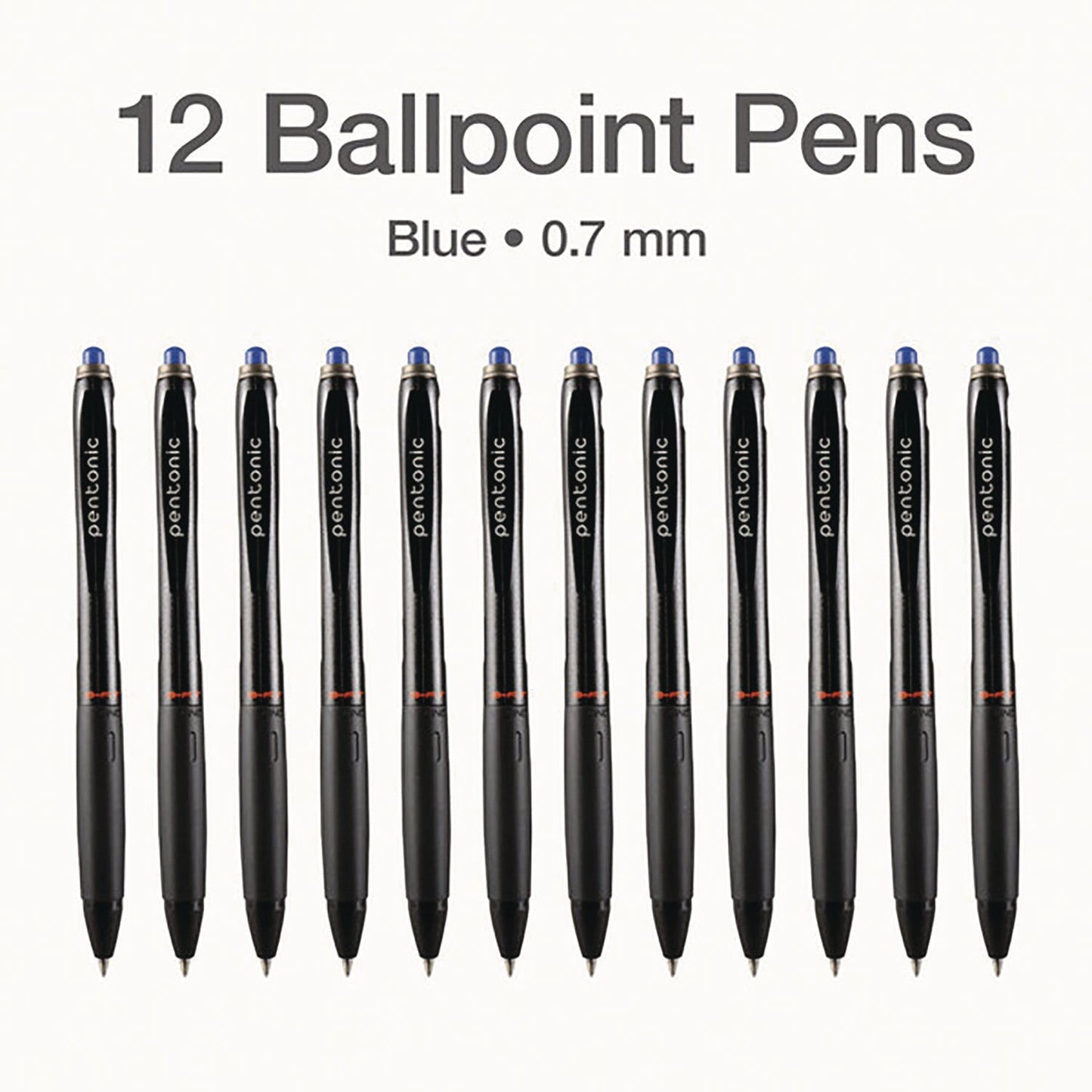 tops-pentonic-retractable-ballpoint-pen-fine-0-7-mm-blue-ink-blue-barrel-12-pack-pnt12123_2