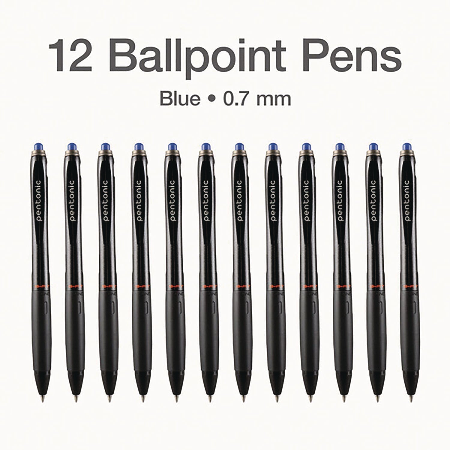 tops-pentonic-retractable-ballpoint-pen-fine-0-7-mm-blue-ink-blue-barrel-12-pack-pnt12123_2