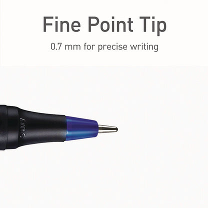 tops-pentonic-fine-point-ballpoint-pens-0-7-mm-assorted-ink-colors-black-barrel-25-pack-pnt12126_5