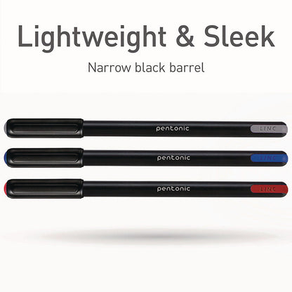 tops-pentonic-fine-point-ballpoint-pens-0-7-mm-assorted-ink-colors-black-barrel-25-pack-pnt12126_6