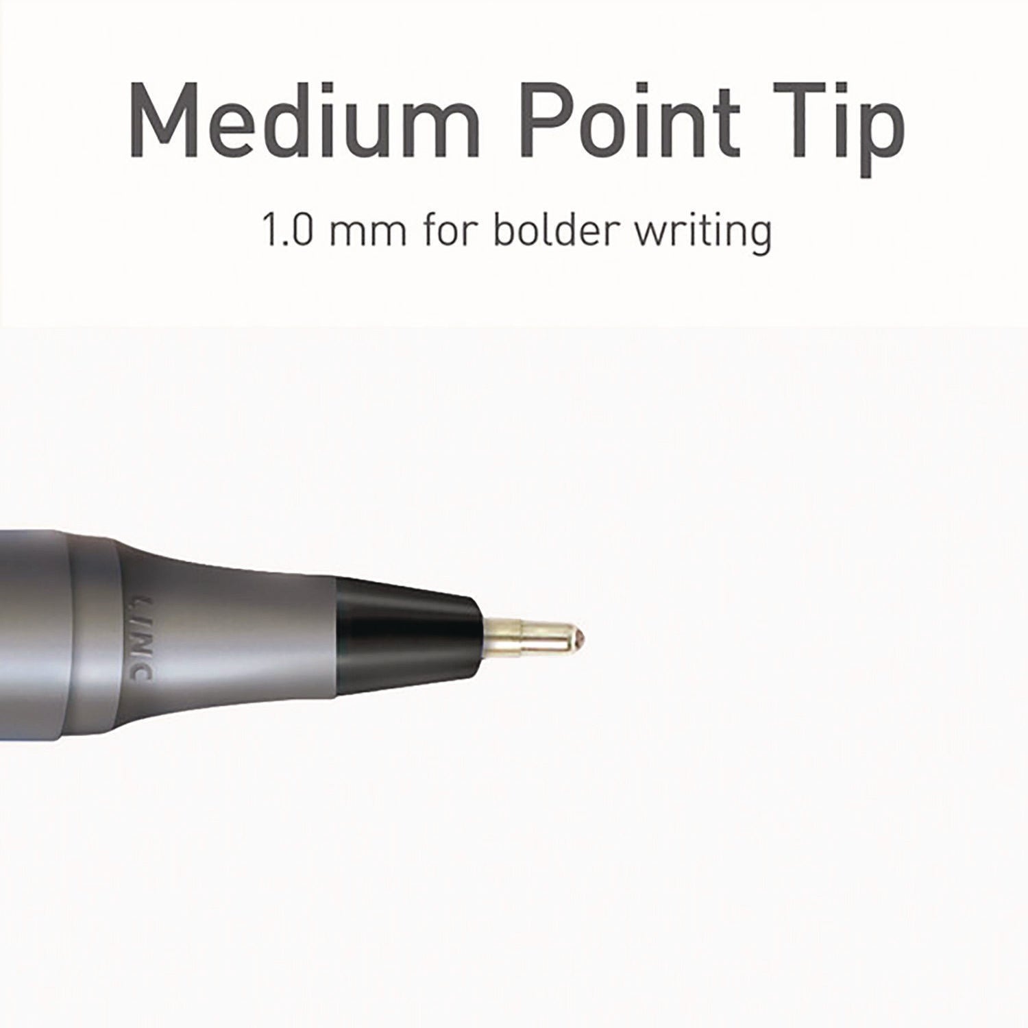 tops-pentonic-medium-point-ballpoint-pen-1-mm-assorted-ink-colors-charcoal-gray-barrel-25-pack-pnt12127_4