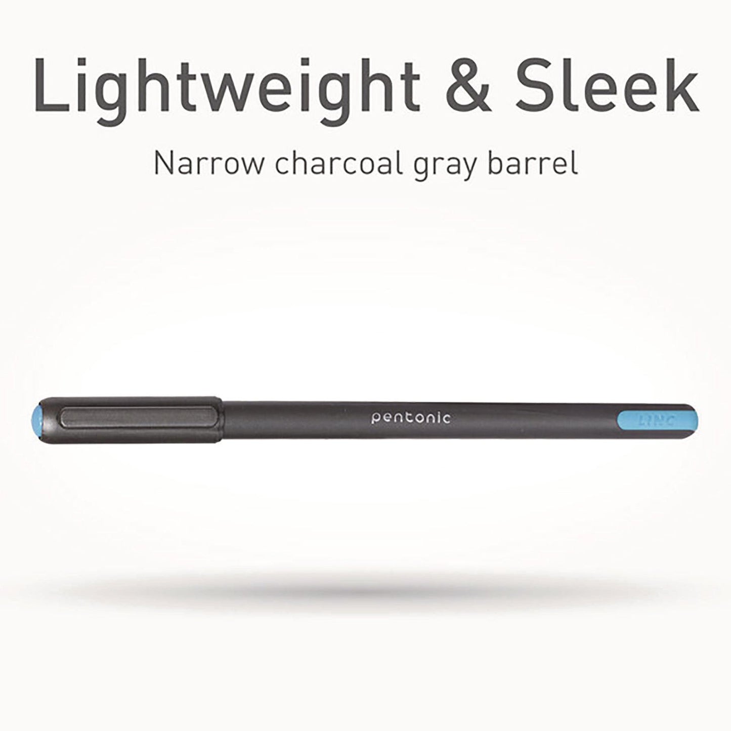 tops-pentonic-medium-point-ballpoint-pen-1-mm-assorted-ink-colors-charcoal-gray-barrel-25-pack-pnt12127_5