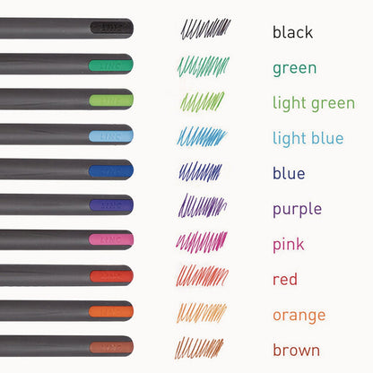 tops-pentonic-medium-point-ballpoint-pen-1-mm-assorted-ink-colors-charcoal-gray-barrel-25-pack-pnt12127_6