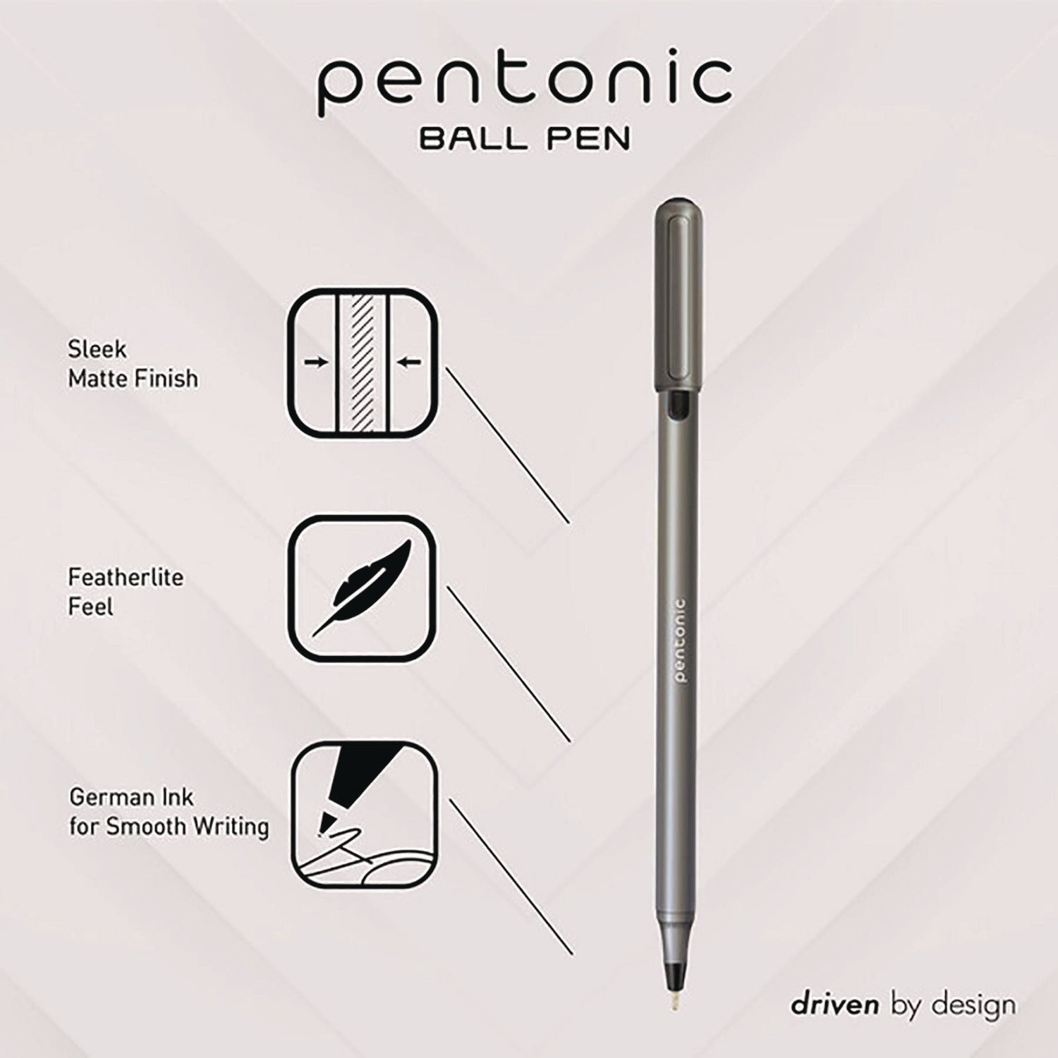 tops-pentonic-medium-point-ballpoint-pen-1-mm-black-ink-charcoal-barrel-25-pack-pnt12128_2