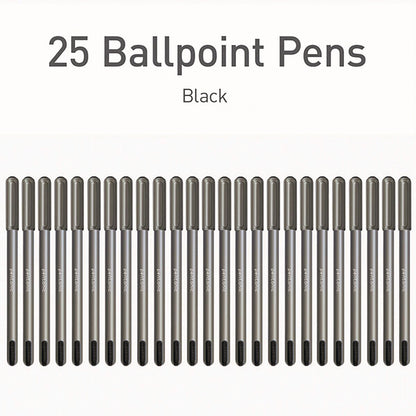 tops-pentonic-medium-point-ballpoint-pen-1-mm-black-ink-charcoal-barrel-25-pack-pnt12128_3