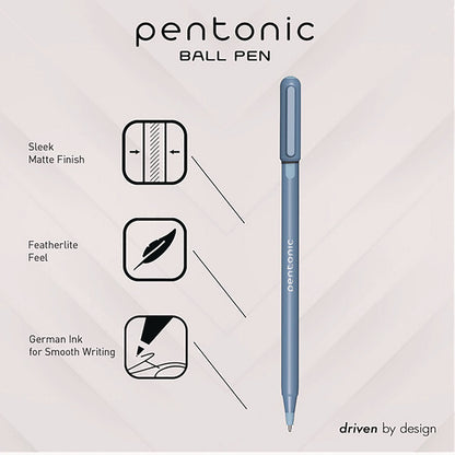tops-pentonic-frost-pen-stick-fine-0-7-mm-blue-ink-frosted-blue-barrel-10-pack-pnt13085_2